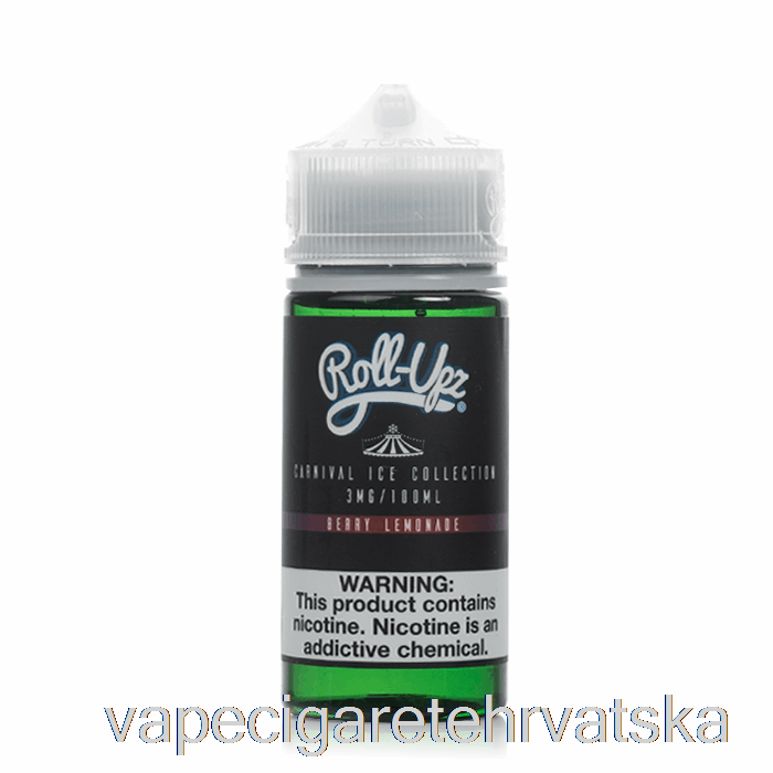 Vape Cigarete Ice Berry Lemonade - Carnival - Juice Roll Upz - 100ml 3mg